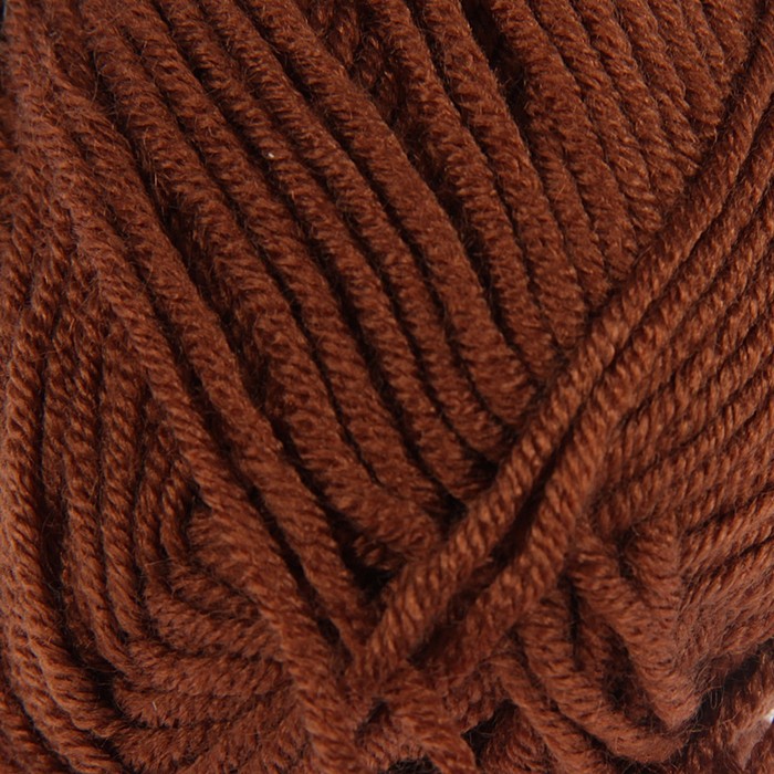 Пряжа "ELIT 50" 100% акрил 125м/50г (10271 медный коричневый)