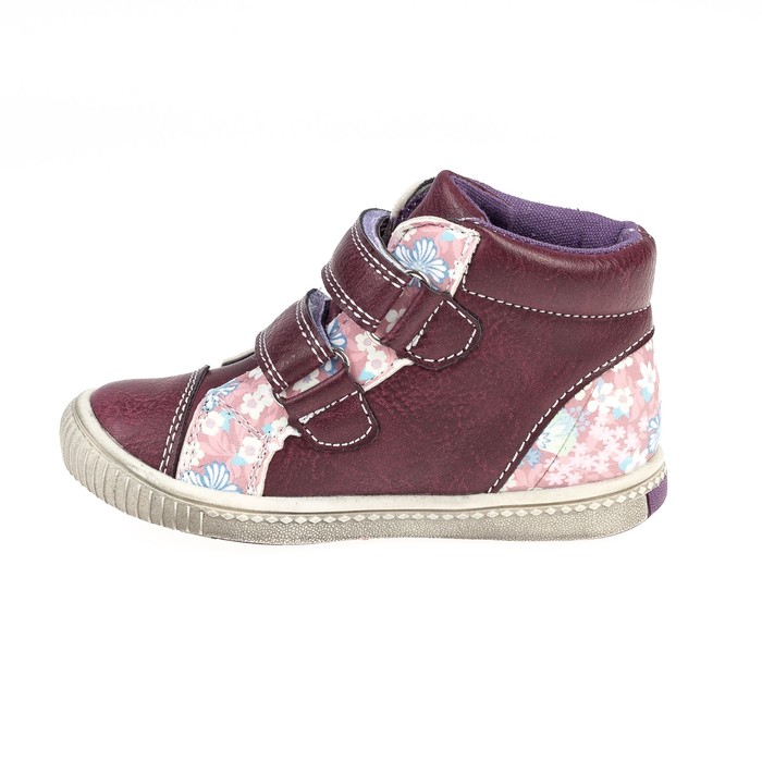 Ботинки малодетские арт. SС-25029 (бордовый) (р. 24)