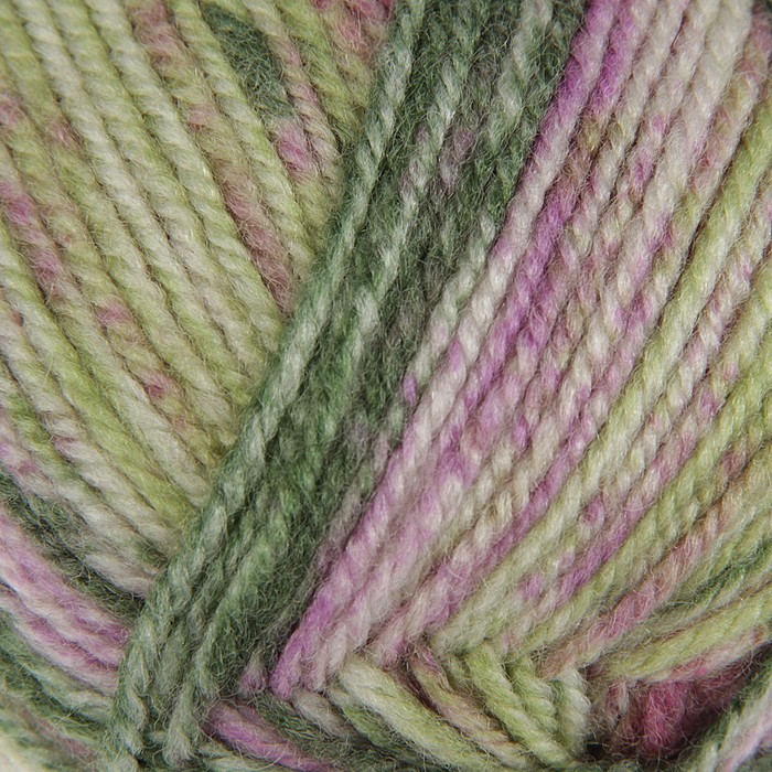 Пряжа "Nakolen Dreams" 49% шерсть, 51% премиум акрил 210м/100г (31730 принт)