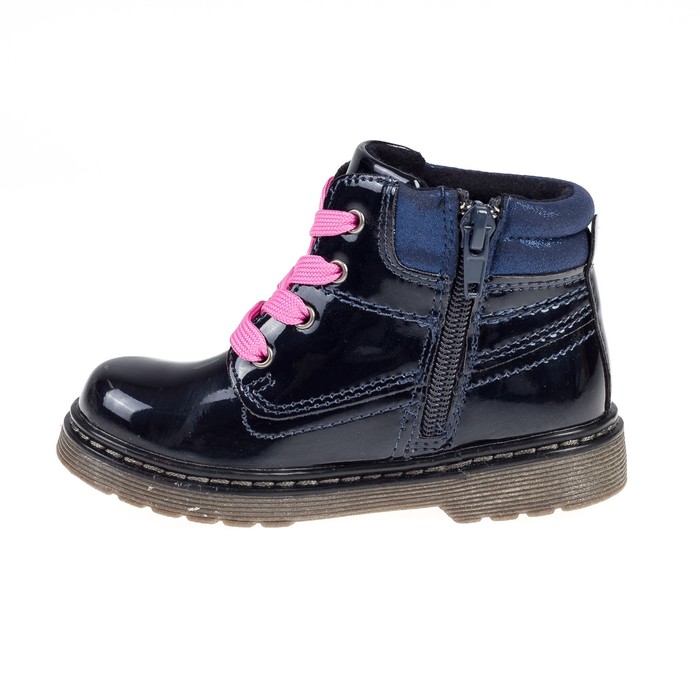 Ботинки дошкольные для девочек арт. SС-25043 (синий) (р. 28)