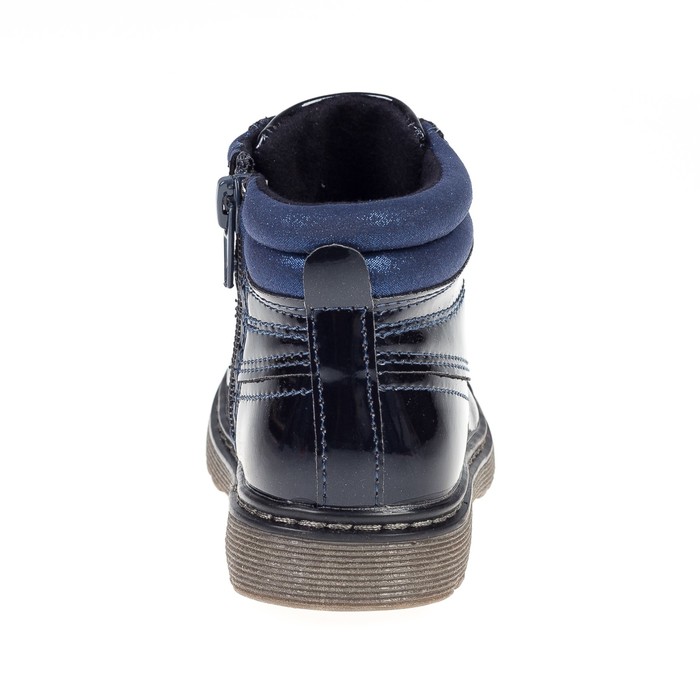 Ботинки дошкольные для девочек арт. SС-25043 (синий) (р. 28)