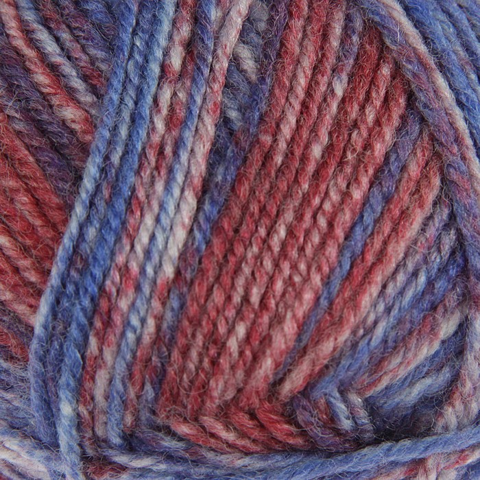 Пряжа "Nakolen Dreams" 49% шерсть, 51% премиум акрил 210м/100г (31726 принт)