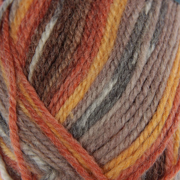Пряжа "Nakolen Jakar" 49% шерсть, 51% премиум акрил 210м/ 100г (81204 принт)