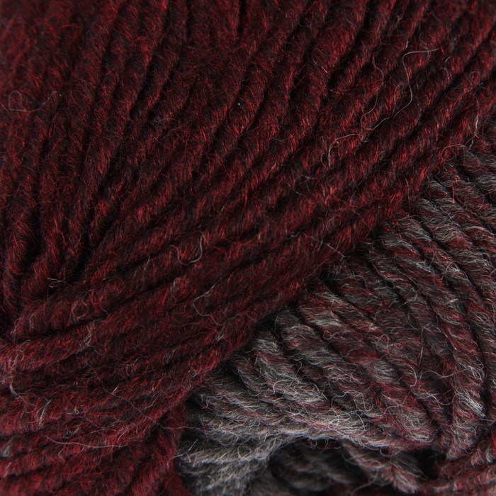 Пряжа "OMBRE" 25 % шерсть, 75 % премиум акрил 190м/100г (20308 принт)