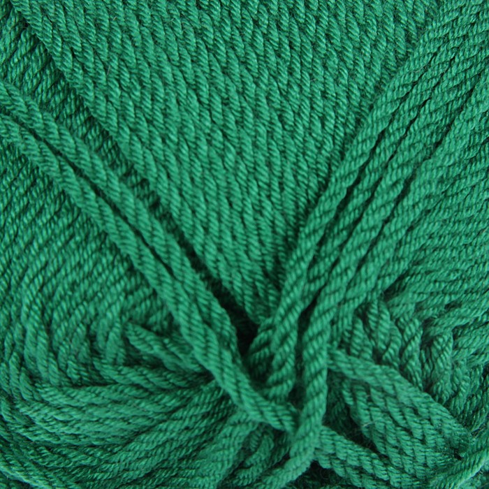 Пряжа "Pirlanta" 100% микрофибра 225м/100г (3267 зеленый)