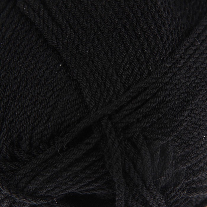 Пряжа "Pirlanta" 100% микрофибра 225м/100г (217 черный)
