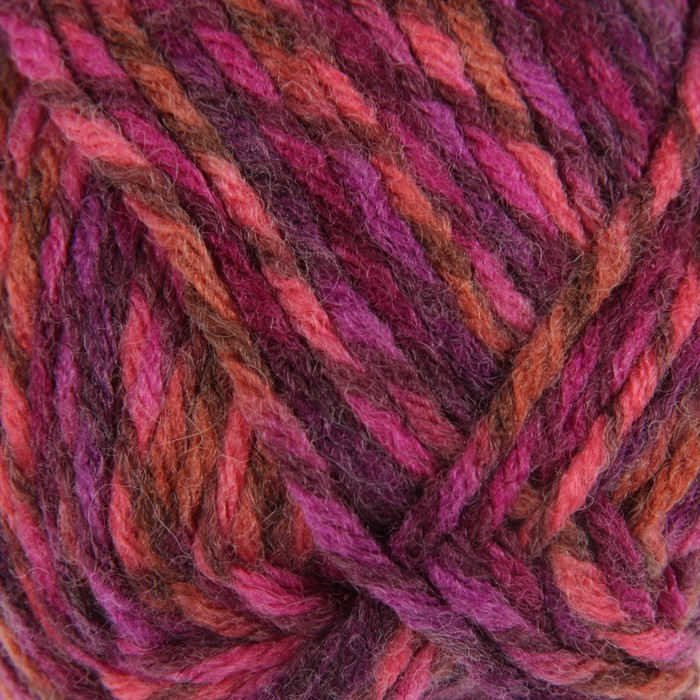 Пряжа "Pop mix" 25% шерсть, 75% акрил 120м/100г (86595 принт)