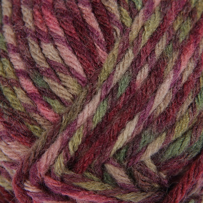 Пряжа "Pop mix" 25% шерсть, 75% акрил 120м/100г (86590 принт)