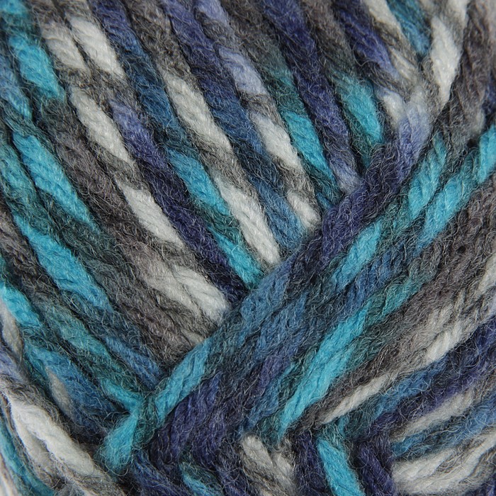 Пряжа "Pop mix" 25% шерсть, 75% акрил 120м/100г (86596 принт)