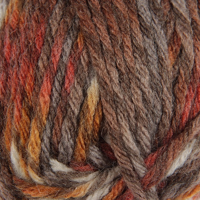 Пряжа "Pop mix" 25% шерсть, 75% акрил 120м/100г (86602 принт)