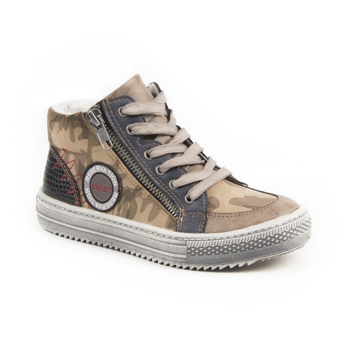 Ботинки для школьников мальчиков арт. SB-25742 (бежевый) (р. 31)