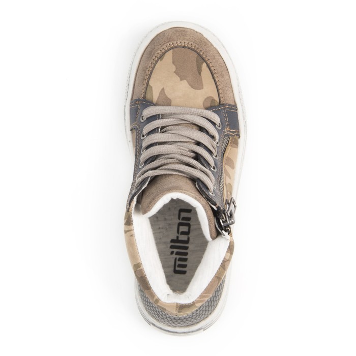 Ботинки для школьников мальчиков арт. SB-25742 (бежевый) (р. 31)