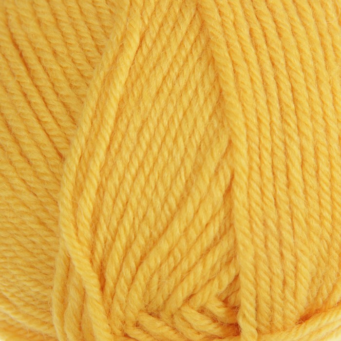 Пряжа "Pure wool" 100% шерсть лана 220м/100г (11206 желтый)