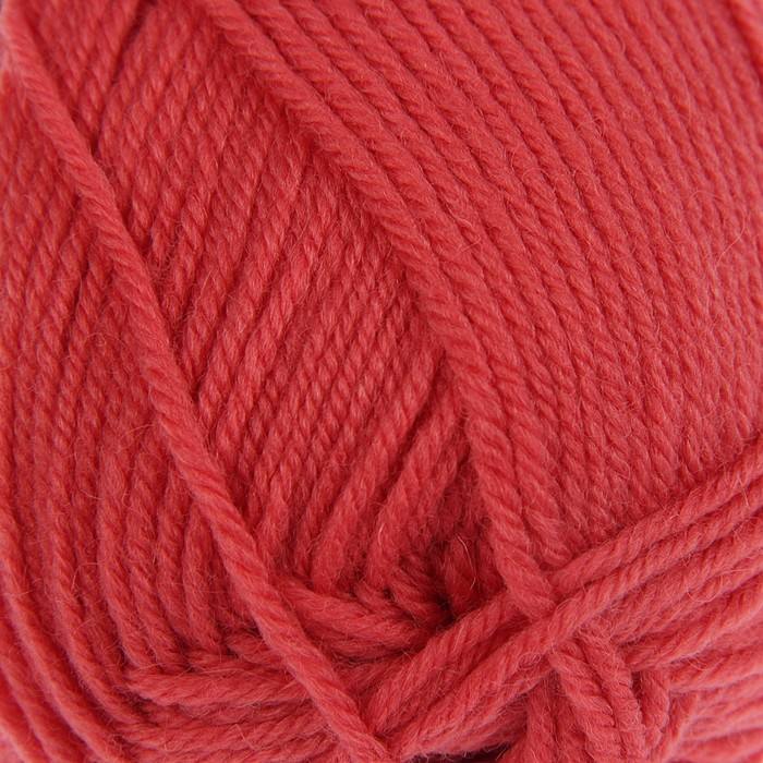Пряжа "Pure wool" 100% шерсть лана 220м/100г (11208 коралловый)