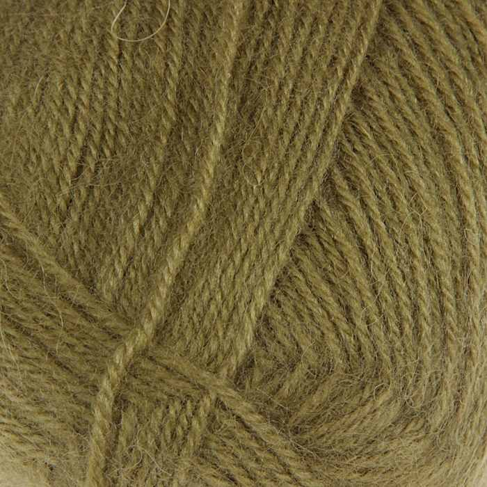 Пряжа "Super Angora" 35 % мохер, 65 % премиум акрил 395м/100г (10527 оливковый)