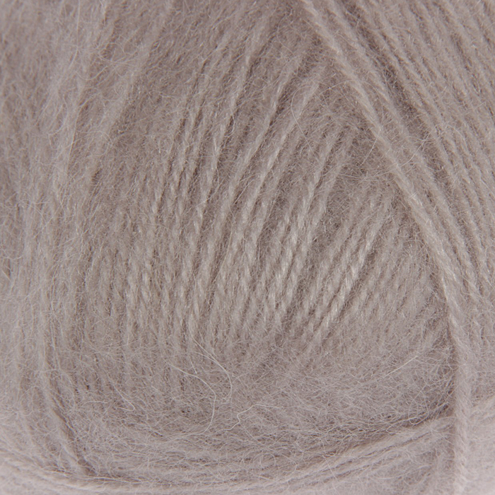 Пряжа "Super Angora" 35 % мохер, 65 % премиум акрил 395м/100г (3079 серо-розовый)
