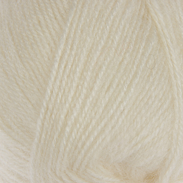 Пряжа "Super Angora" 35 % мохер, 65 % премиум акрил 395м/100г (23403 старые кружева)