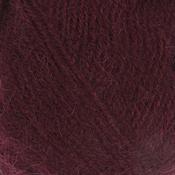 Пряжа "Super Angora" 35 % мохер, 65 % премиум акрил 395м/100г (3718 вишня)