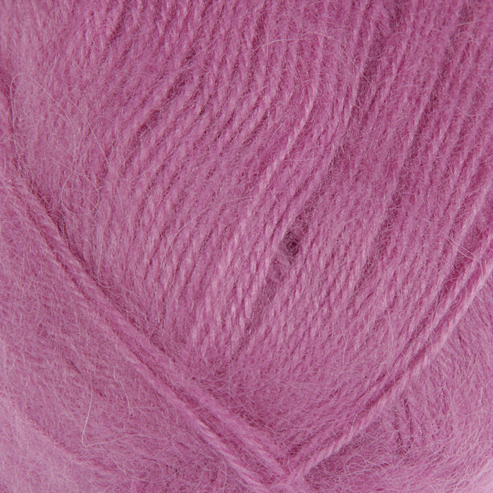 Пряжа "Super Angora" 35 % мохер, 65 % премиум акрил 395м/100г (1249 яр. сиреневый)