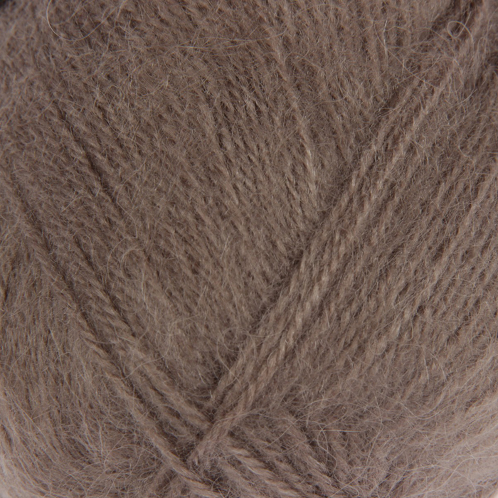 Пряжа "Super Angora" 35 % мохер, 65 % премиум акрил 395м/100г (6704 т. беж)