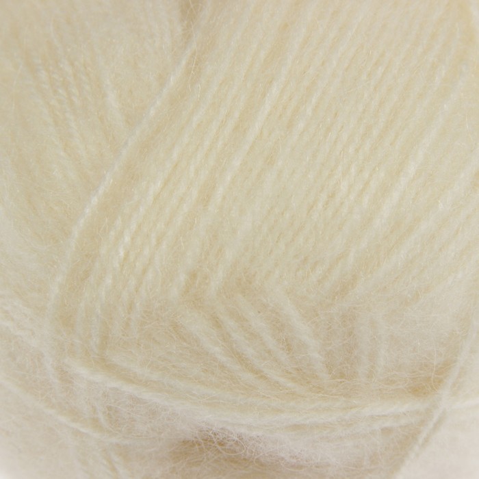 Пряжа "Super Angora" 35 % мохер, 65 % премиум акрил 395м/100г (256 бежевый)