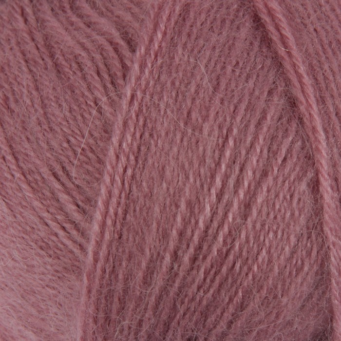 Пряжа "Super Angora" 35 % мохер, 65 % премиум акрил 395м/100г (275 пыльная роза)