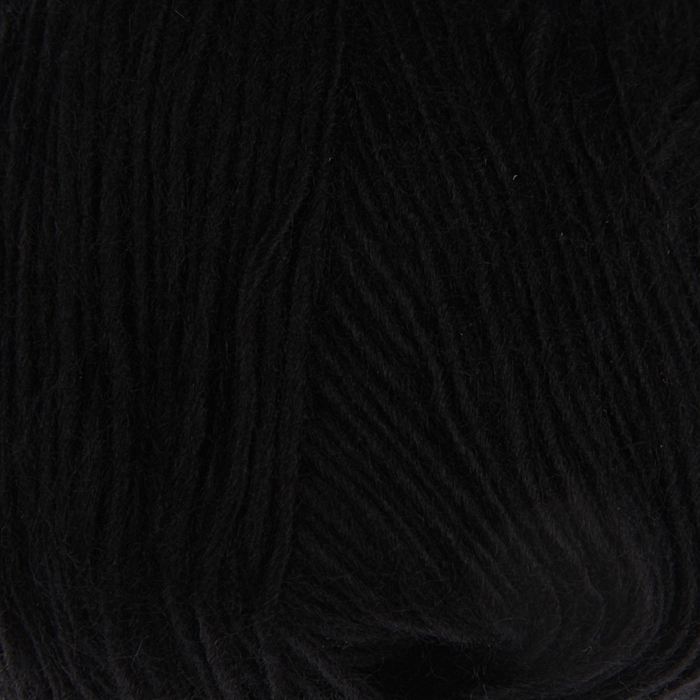 Пряжа "VALS" 100 % премиум акрил 240м/100г (217 черный)