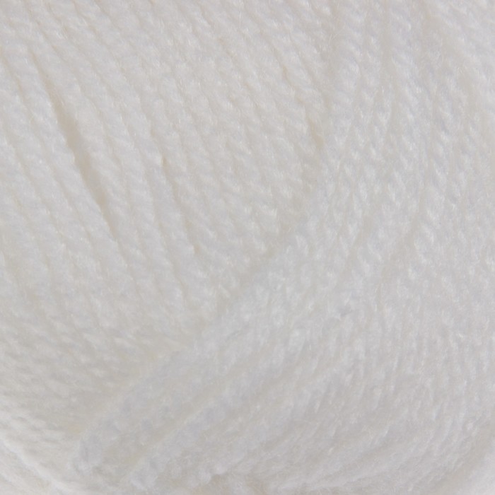 Пряжа "Vizon" 100% акрил 195м/100г (208 белый)