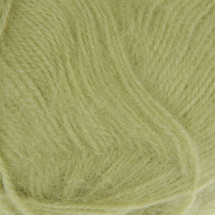 Пряжа "Super Angora" 35 % мохер, 65 % премиум акрил 395м/100г (2884 фисташковый)