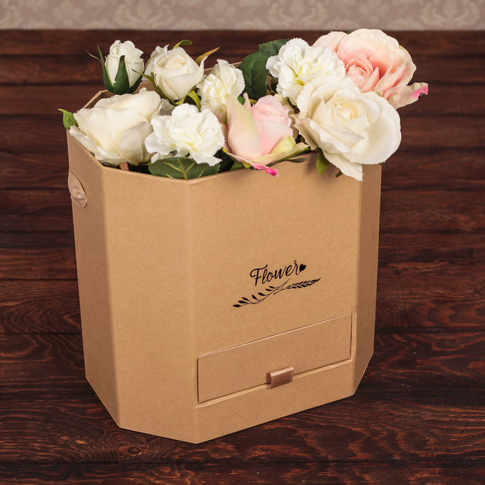 Переноска для цветов 25,5 х 18,5 х 25 см