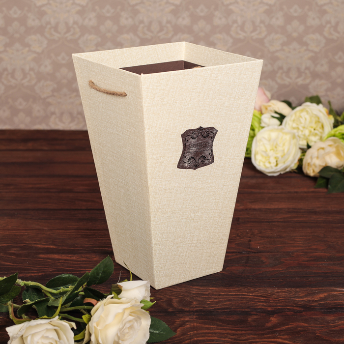 Переноска для цветов 18 х 18 х 30 см