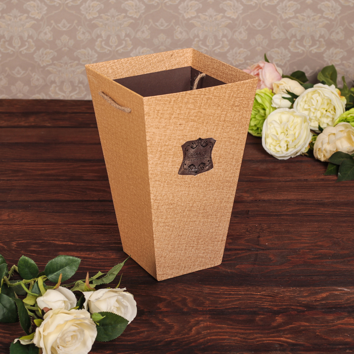 Переноска для цветов 18 х 18 х 30 см