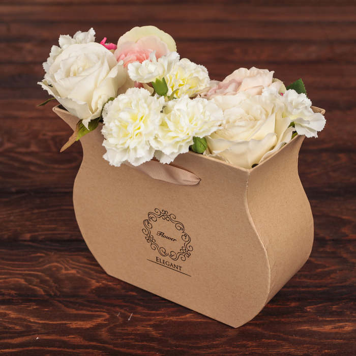 Переноска для цветов 19 х 12,5 х 17,5 см