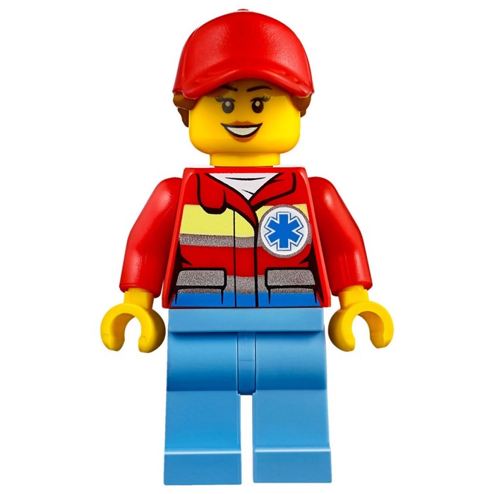 Конструктор Город "Вертолёт скорой помощи", 190 деталей