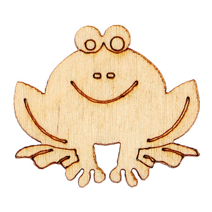 Заготовка для творчества "Лягушка" 2,5 см