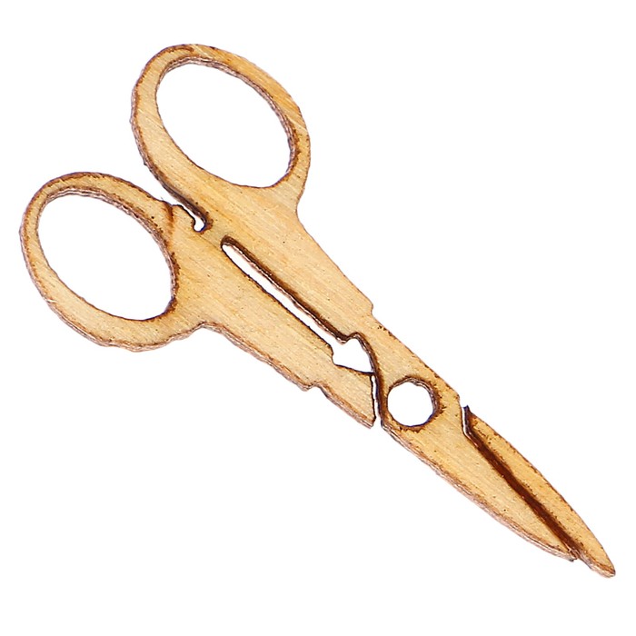 Заготовка для творчества "Ножницы" 2,5 см