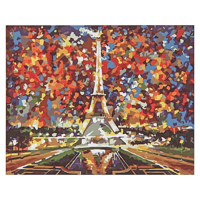 Картина по номерам "Эйфелева башня"