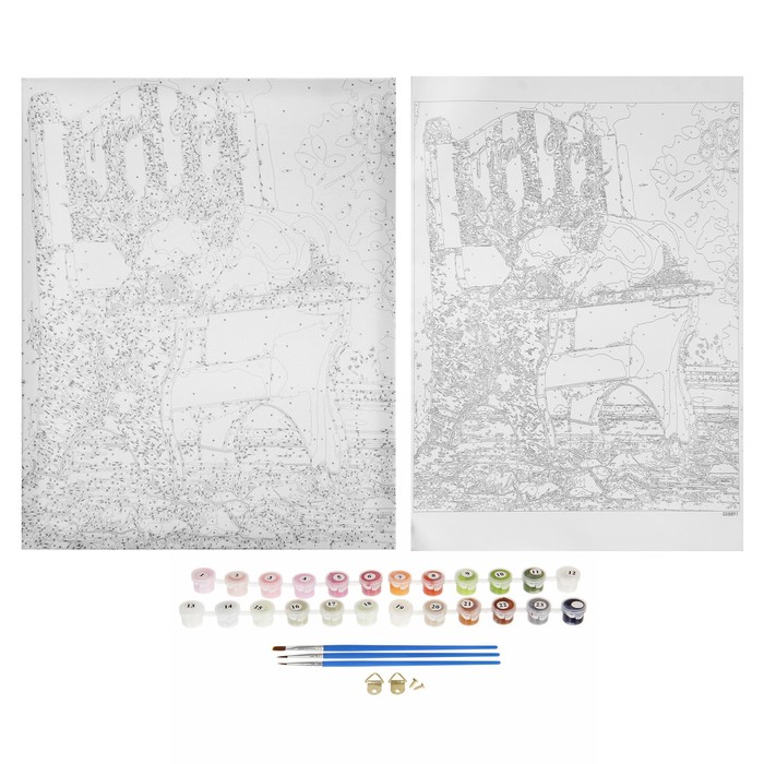 Картина по номерам "Тайм аут"