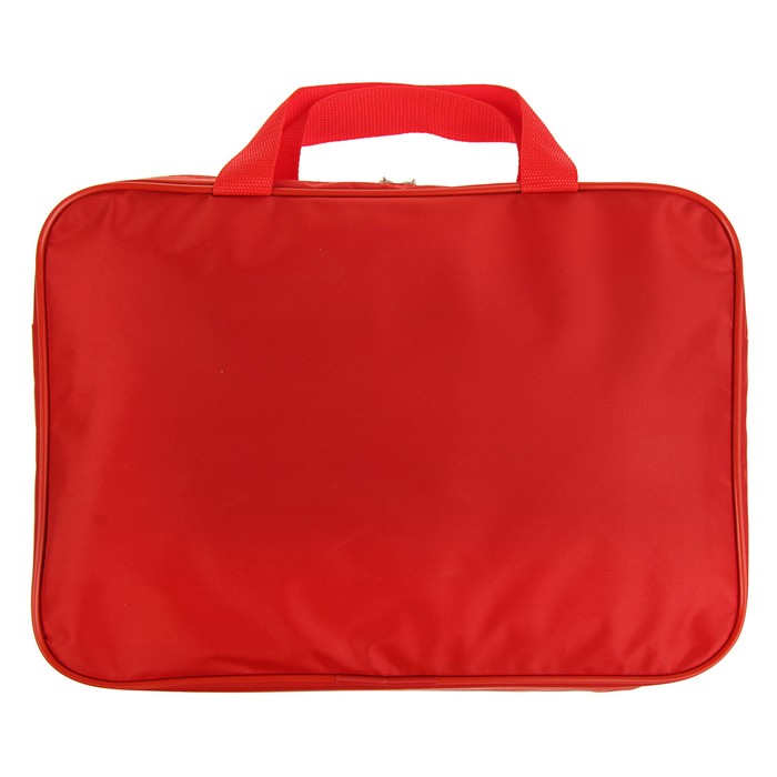 Папка с ручками текстиль А4 70 мм 370*270 Luris "Мишка"