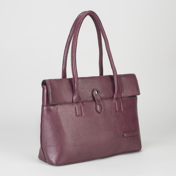 Сумка женская, отдел на молнии, 2 наружных кармана, цвет красный