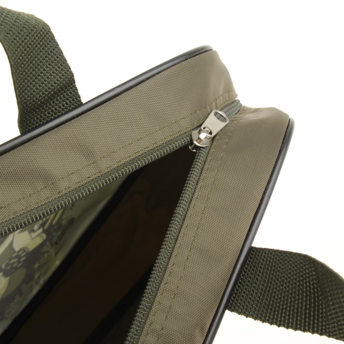 Папка с ручками текстиль А4 70 мм 370*270 Luris "Вертолет"