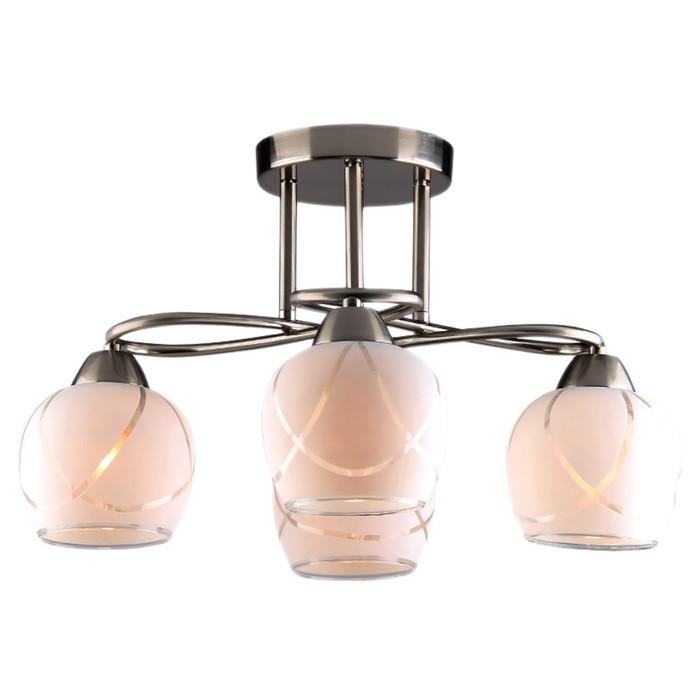 Люстра "Kadri" 4х60W E27 хром 40х40х25см.