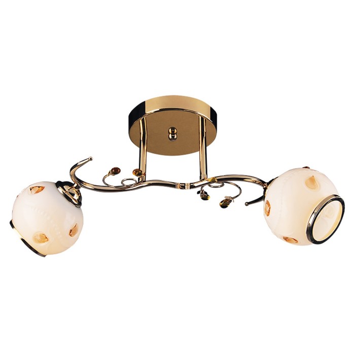 Люстра "Moldi" 2х60W E27 золото 50х20х23см.