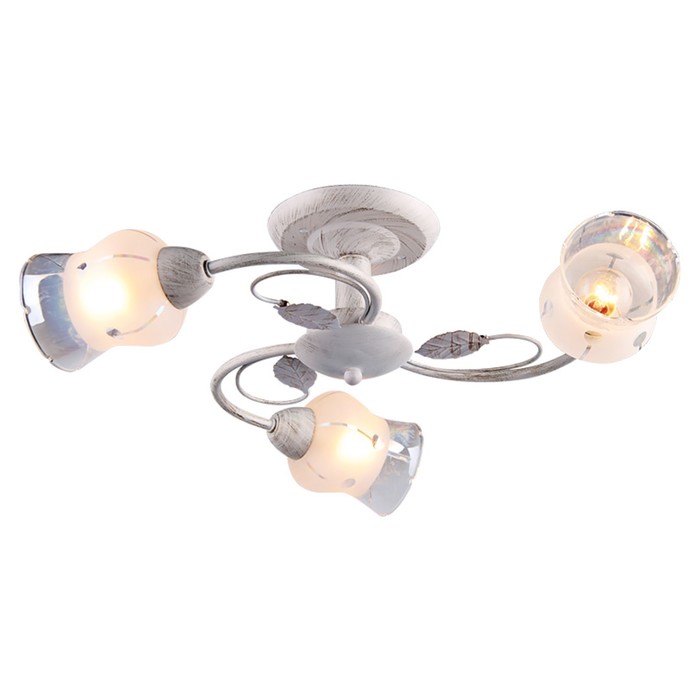 Люстра "Santafe" 3х60W E27 белый 60х60х16см.