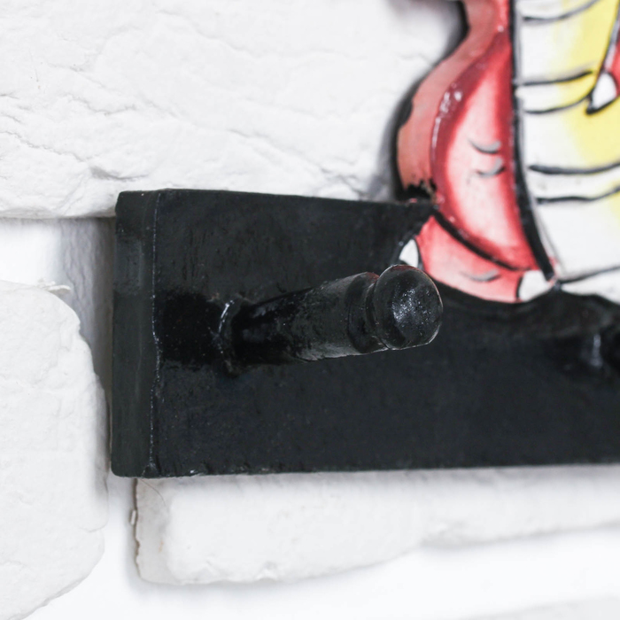 Декоративные крючки "Дракон" дерево 20х5х18,5