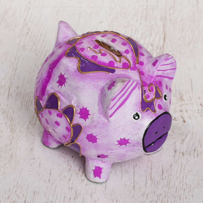 Копилка дерево "Свинка" 13х10х12 см