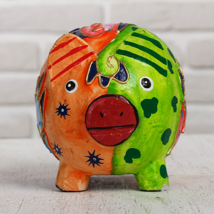 Копилка дерево "Свинка" 13х10х12 см