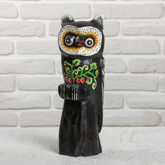 Сувенир дерево "Сова на ветке" 9х9,5х30 см