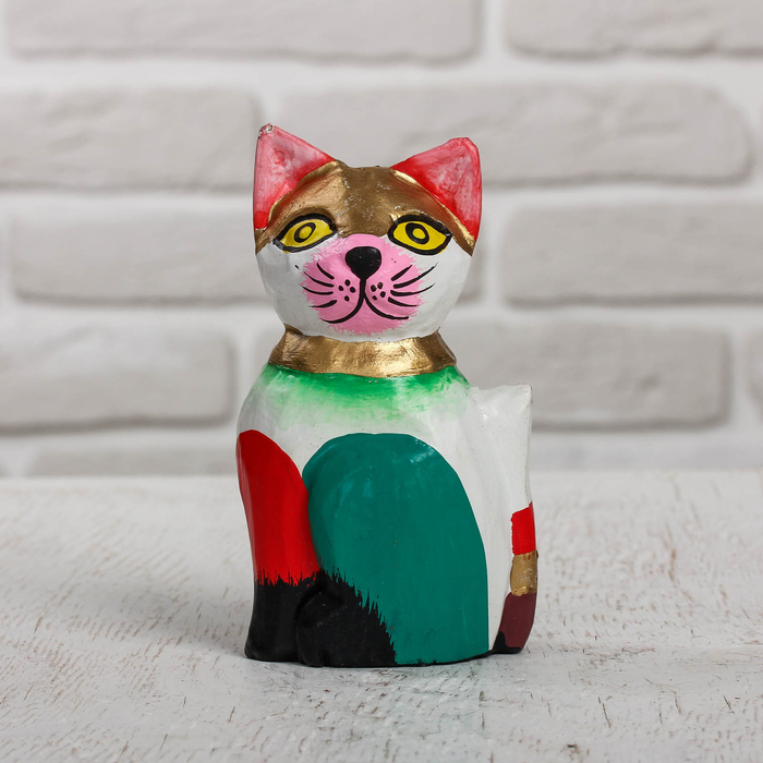 Сувенир дерево "Котёнок" 5х7х12,5 см