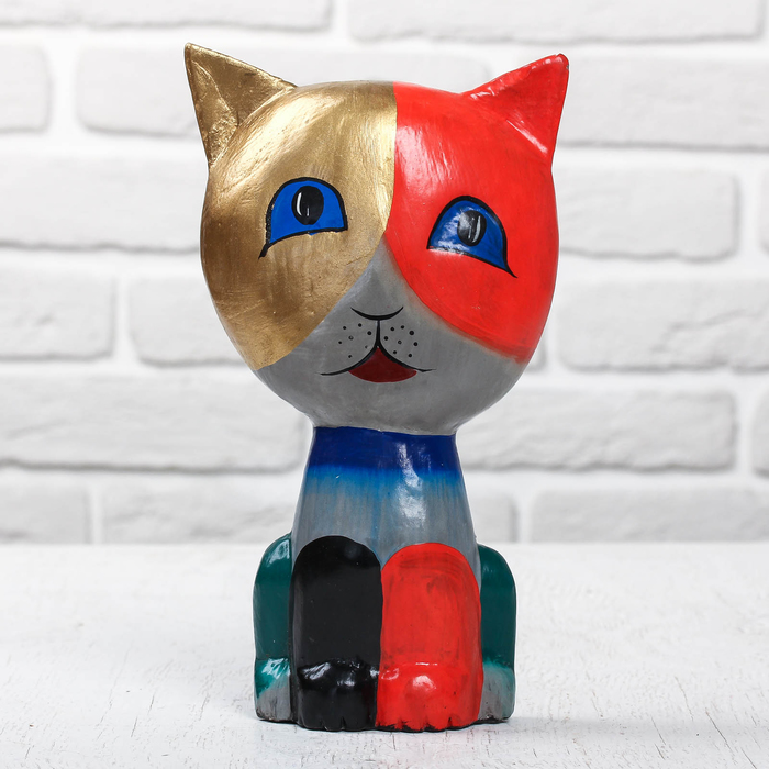 Сувенир дерево "Кошка" 13х4х23 см